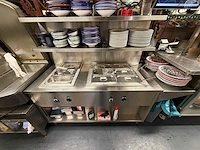Rvs bain-marie meubel - afbeelding 2 van  7