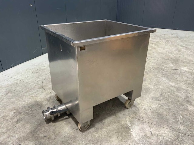 Rvs bak met onderuitloop - afbeelding 1 van  3