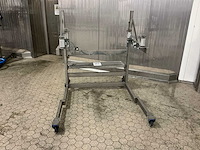 Rvs bakken transportteur - afbeelding 1 van  3