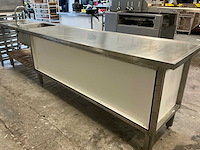Rvs bakkerij werkbank - afbeelding 4 van  9