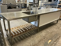 Rvs bakkerij werkbank - afbeelding 5 van  9