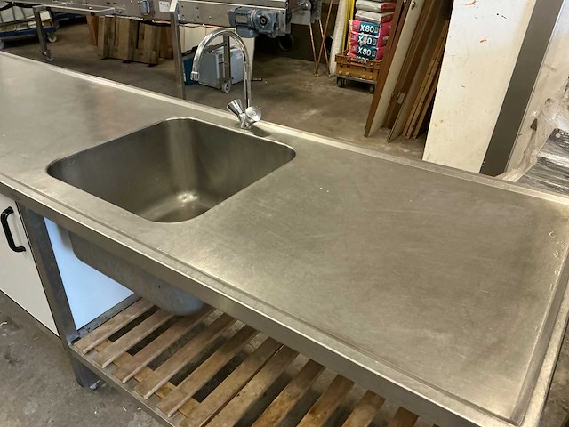 Rvs bakkerij werkbank - afbeelding 6 van  9