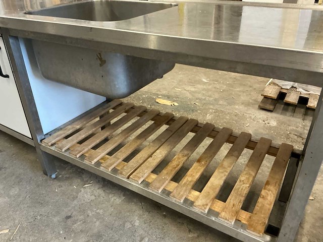Rvs bakkerij werkbank - afbeelding 7 van  9
