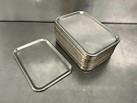 Rvs bakplaat 30x21 cm (35x)