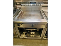 Rvs bakplaat op gas - afbeelding 1 van  5