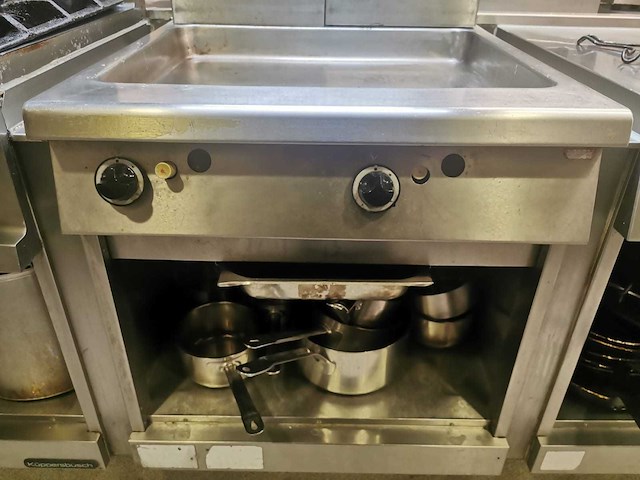 Rvs bakplaat op gas - afbeelding 2 van  5