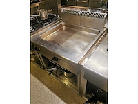 Rvs bakplaat op gas - afbeelding 3 van  5