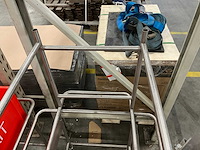 Rvs baktrolleys (4x) - afbeelding 4 van  4
