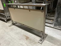 Rvs bar / uitgiftebalie met transportwagen (16x) - afbeelding 1 van  2