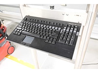 Rvs bedieningszuil met 24” dell- p2422h monitor en toetsenbord - afbeelding 5 van  6