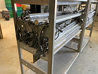 Rvs belichtingwagen inclusief 30 huco evg-hp belichtingsarmaturen (2x) - afbeelding 3 van  18