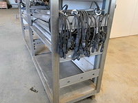 Rvs belichtingwagen inclusief 30 huco evg-hp belichtingsarmaturen (2x) - afbeelding 9 van  18