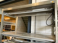 Rvs belichtingwagen inclusief 30 huco evg-hp belichtingsarmaturen (2x) - afbeelding 13 van  18