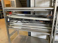 Rvs belichtingwagen inclusief 30 huco evg-hp belichtingsarmaturen (2x) - afbeelding 14 van  18