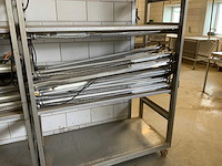 Rvs belichtingwagen inclusief 30 huco evg-hp belichtingsarmaturen (2x) - afbeelding 15 van  18