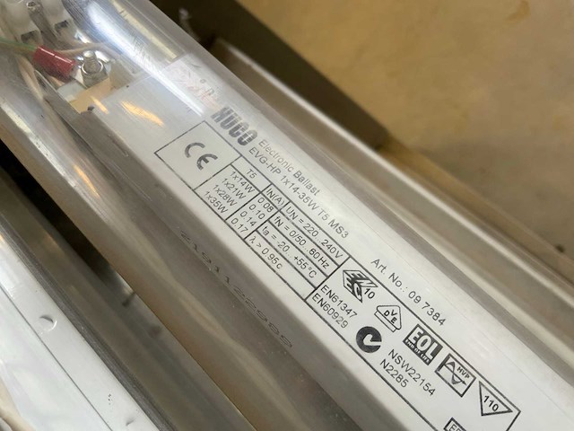 Rvs belichtingwagen inclusief 30 huco evg-hp belichtingsarmaturen (2x) - afbeelding 16 van  18