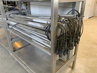 Rvs belichtingwagen inclusief 30 huco evg-hp belichtingsarmaturen (2x) - afbeelding 17 van  18