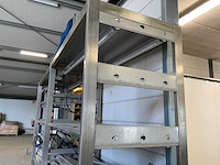 Rvs belichtingwagen inclusief 30 huco evg-hp belichtingsarmaturen (2x) - afbeelding 6 van  11