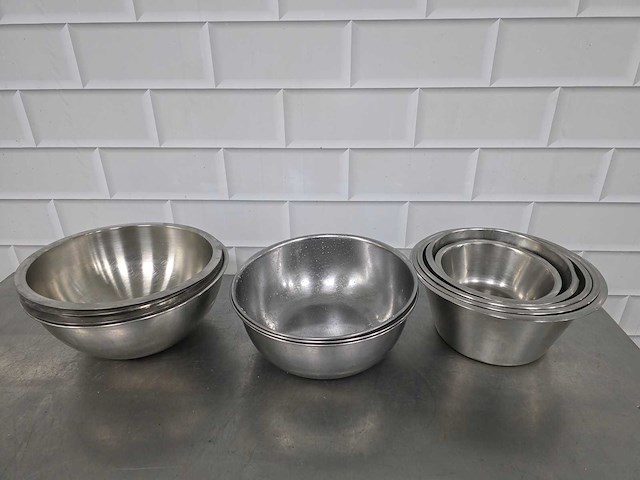 Rvs beslagkom (12x) - afbeelding 1 van  4