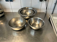 Rvs beslagkommen (6x) - afbeelding 1 van  3