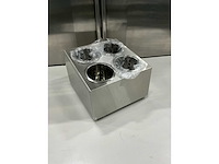 Rvs bestekbak - afbeelding 2 van  5