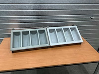 Rvs bestekbakhouder (2x) - afbeelding 3 van  5