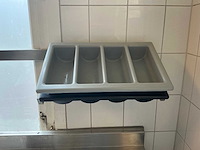Rvs bestekbakhouder - afbeelding 2 van  3