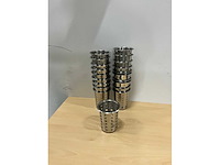Rvs bestekbeker (20x) - afbeelding 2 van  5