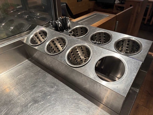 Rvs bestekhouder (2x) - afbeelding 1 van  1