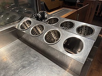 Rvs bestekhouder (2x) - afbeelding 1 van  1