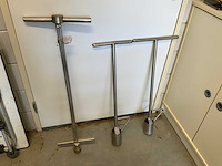 Rvs bodemmonsternemer (3x) - afbeelding 2 van  4