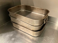 Rvs braadslede (3x) - afbeelding 1 van  3