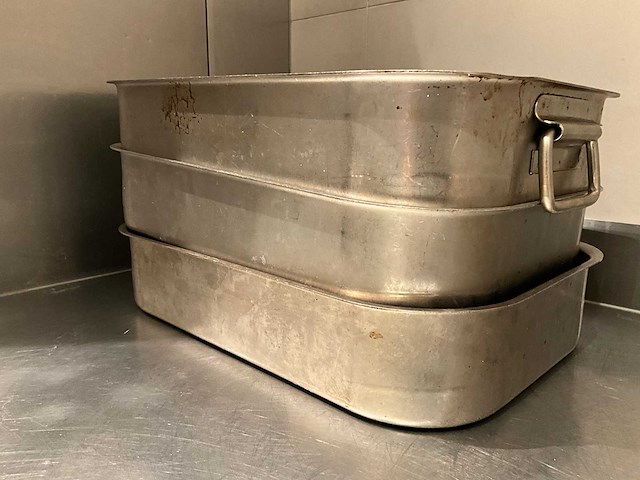 Rvs braadslede (3x) - afbeelding 3 van  3