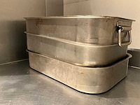 Rvs braadslede (3x) - afbeelding 3 van  3