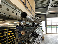 Rvs buis op rvs draagarmstelling - afbeelding 7 van  8