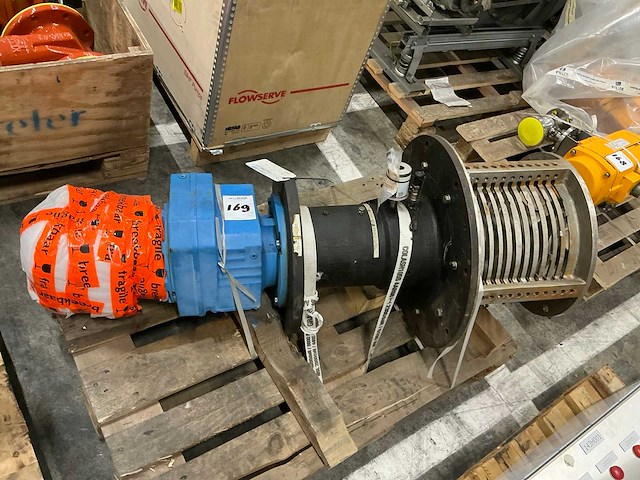 Rvs centrifugekorf met rotor - afbeelding 6 van  6