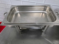 Rvs chaving dish (2x) - afbeelding 5 van  5