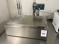 Rvs chocolade thempereerbak - afbeelding 1 van  3