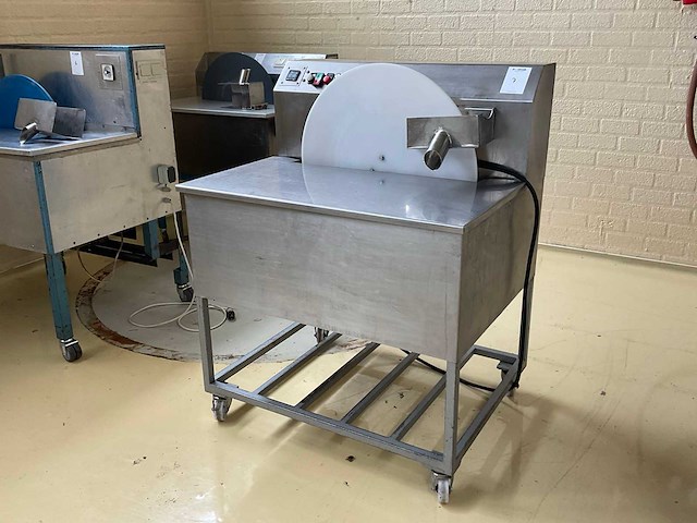 Rvs chocolade wielmachine - afbeelding 1 van  6