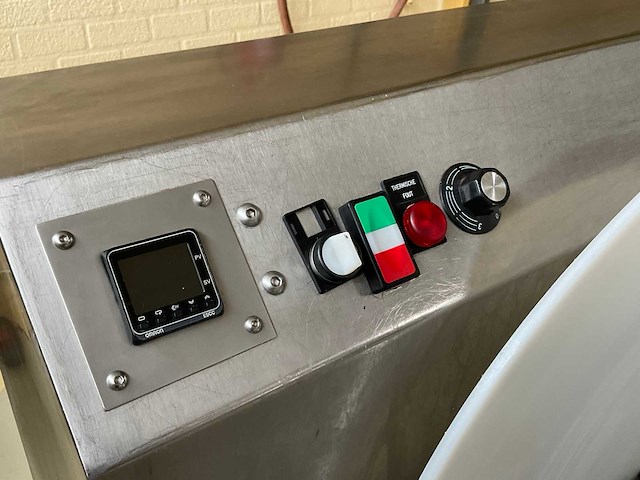 Rvs chocolade wielmachine - afbeelding 3 van  6
