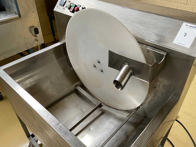 Rvs chocolade wielmachine - afbeelding 6 van  6