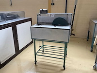 Rvs chocolade wielmachine