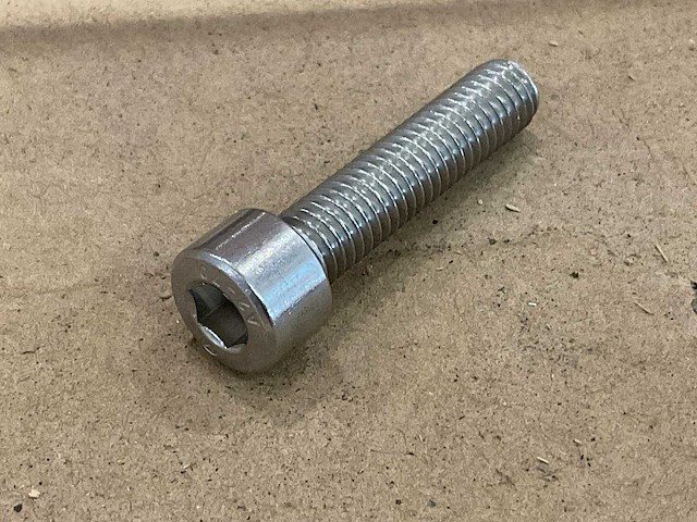 Rvs cilinderkop-inbusschroeven din 912 m8x35 (72000x) - afbeelding 2 van  2