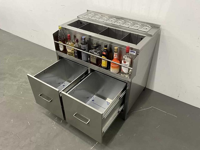 Rvs cocktailstation - afbeelding 10 van  16