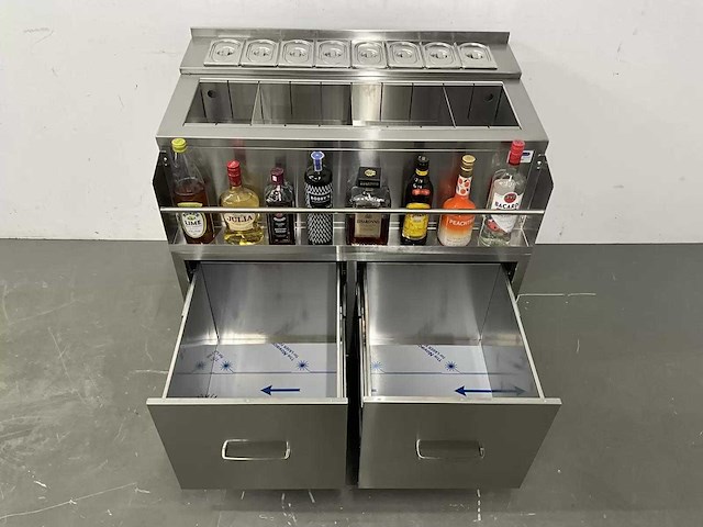 Rvs cocktailstation - afbeelding 11 van  16