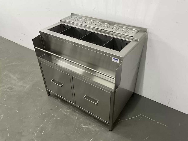 Rvs cocktailstation - afbeelding 1 van  16