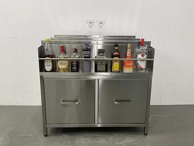 Rvs cocktailstation - afbeelding 3 van  16