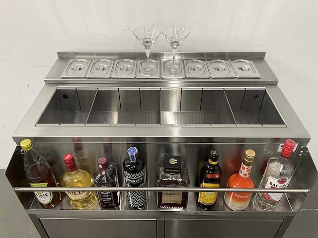 Rvs cocktailstation - afbeelding 5 van  16