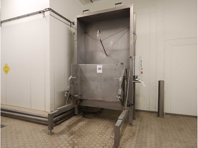 Rvs container spoelunit - afbeelding 1 van  7