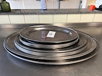 Rvs dienbladen (17x) - afbeelding 3 van  3